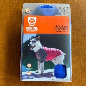 XS Canine Friendly Solis UV Coverup Blue/Charcoal